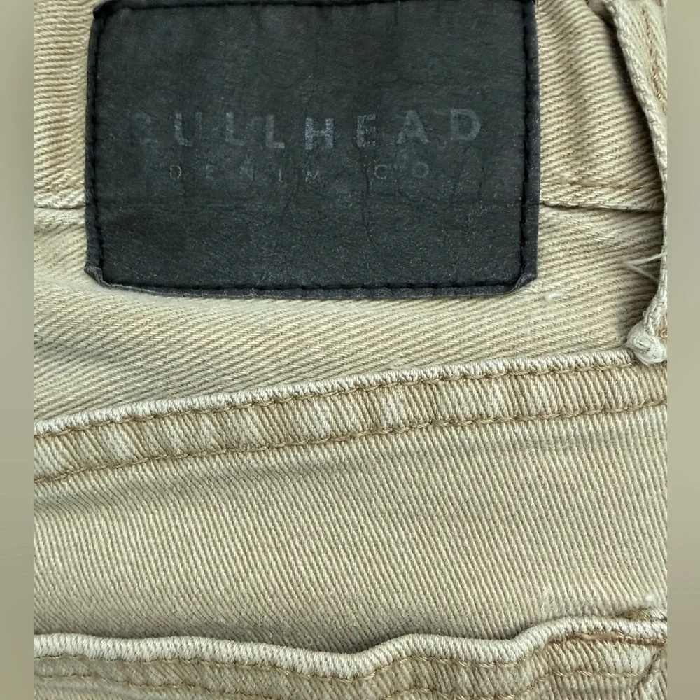 Lot of 2 Bullhead Jeans in Khaki and Gray Slim Fit 30/32